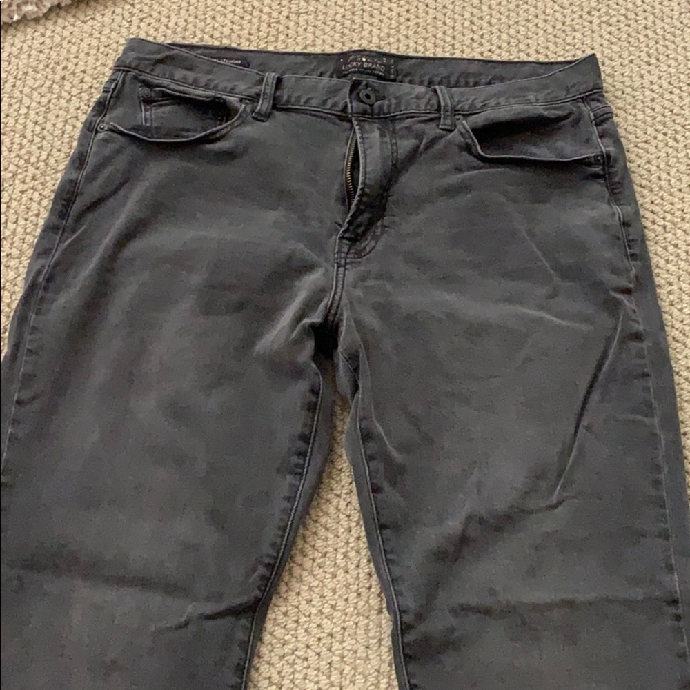 Black/Gray men’s Lucky Brand jeans